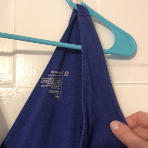 Blue V Neck maxi dress Old Navy XS - Picture 3 of 3